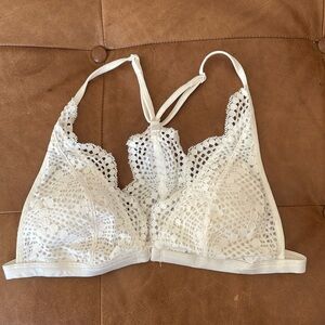 Victoria’s Secret bralette - white lace detail